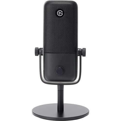  [아마존베스트]Elgato Wave:1 Premium USB Condenser Microphone and Digital Mixing Solution, Anti-Clipping Technology, TactileMute, Streaming and Podcasting