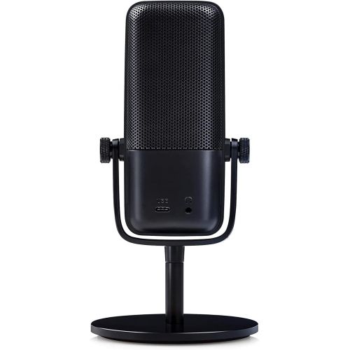  [아마존베스트]Elgato Wave:1 Premium USB Condenser Microphone and Digital Mixing Solution, Anti-Clipping Technology, TactileMute, Streaming and Podcasting