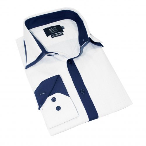  Elie Balleh Milano Italy Boys 2015 Style Slim Fit Shirt by Elie Balleh