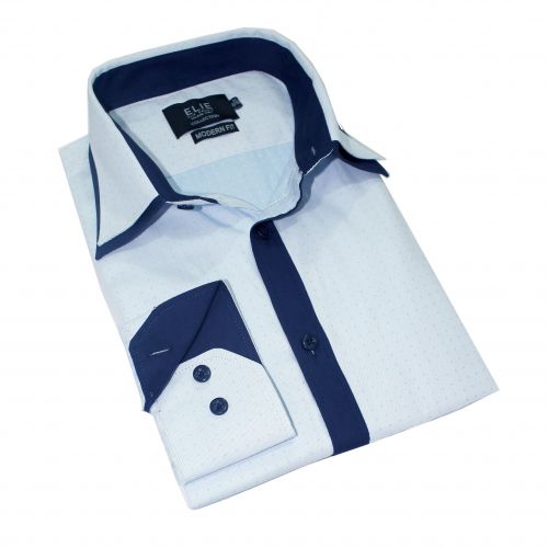  Elie Balleh Milano Italy Boys 2015 Style Slim Fit Shirt by Elie Balleh