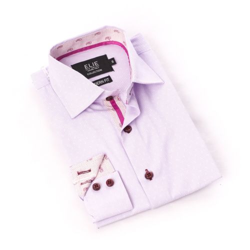  Elie Balleh Milano Italy Boys Pink Dress  Casual Shirt by Elie Balleh