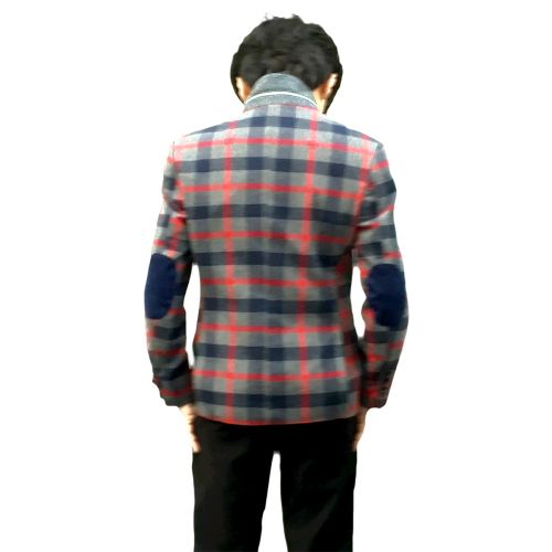  Elie Balleh Boys Milano Italy 2015 Style Red Check Jacket Blazer by Elie Balleh