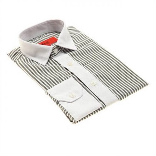  Elie Balleh Brand Boys Striped Slim Fit Shirt by Elie Balleh