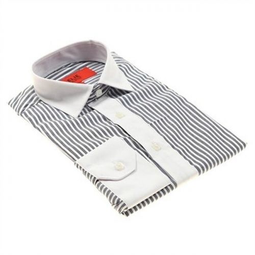  Elie Balleh Brand Boys Striped Slim Fit Shirt by Elie Balleh