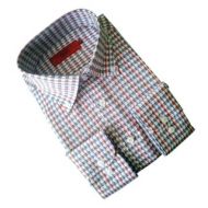 Elie Balleh Boys Milano Italy Multicolor Slim Fit Shirt by Elie Balleh