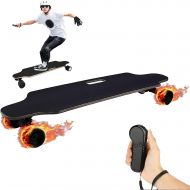 [아마존베스트]Elifine Youth Electric Skateboard Electric Longboard with Wireless Remote Control 7 Layers Maple Waterproof E-Skateboard for Adult, 250W Moter, 12 MPH Top Speed, Max Load 220lbs