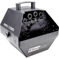 Eliminator Lighting Bubble Storm Bubble Effects Machine (Black)