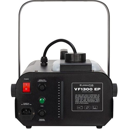  Eliminator Lighting VF1300 EP 1100W Mobile Fog Machine with Remote