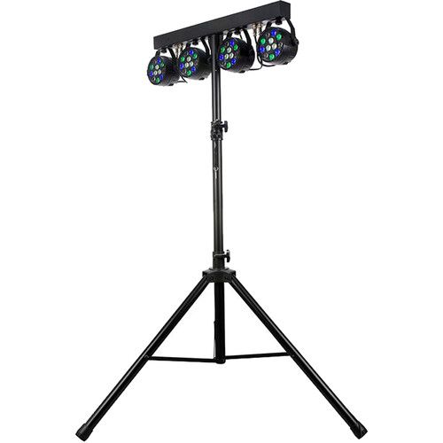  Eliminator Lighting Mini Par Bar Portable Par Can Lighting System