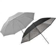 Elinchrom Two Piece Umbrella Set - Translucent, Silver - 33