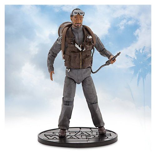  Elite Series Die Cast Action Figure - 6 1/2 - Rogue One: A Star Wars Story 4-Pack Captain Cassian Andor / Bodhi Rook / Baze Malbus Elite & Chirrut mwe collectible bundle