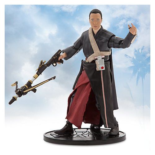  Elite Series Die Cast Action Figure - 6 1/2 - Rogue One: A Star Wars Story 4-Pack Captain Cassian Andor / Bodhi Rook / Baze Malbus Elite & Chirrut mwe collectible bundle