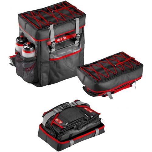  Elite 0143101 Tri Box Bag for Triathlon Transition Area, Black