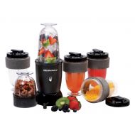 Elite Cuisine EPB-1800 Personal Drink Blender and Travel Cups
