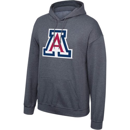  Elite Fan Shop NCAA Mens Arizona Wildcats Hoodie Sweatshirt Dark Heather Icon Arizona Wildcats Dark Heather Small