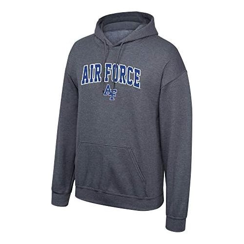  Elite Fan Shop NCAA Mens Dark Heather Arch Hoodie Sweatshirt