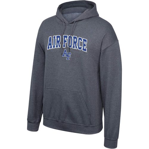  Elite Fan Shop NCAA Mens Dark Heather Arch Hoodie Sweatshirt