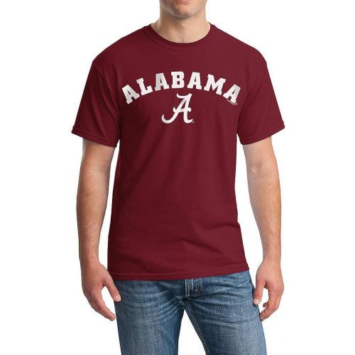  Elite Fan Shop NCAA Mens Team Color Short Sleeve T-Shirt Arch