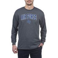 Elite Fan Shop NCAA Mens Long Sleeve Shirt Dark Charcoal Gray