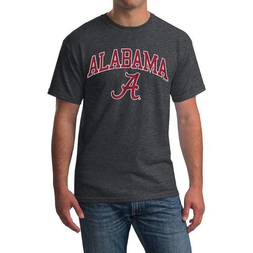  Elite Fan Shop NCAA Mens Short Sleeve T-Shirt Charcoal Arch