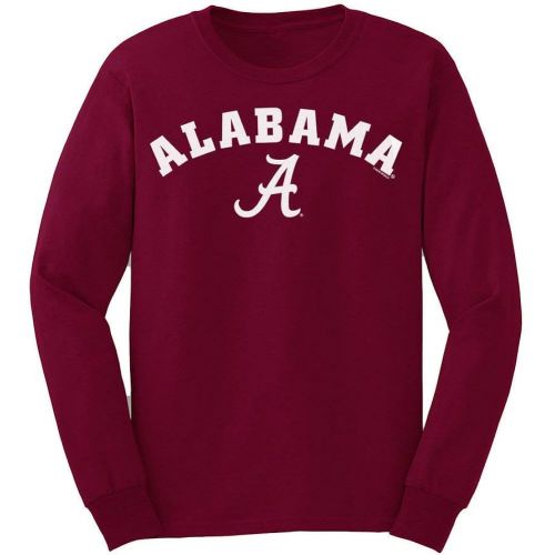  Elite Fan Shop NCAA Mens Team Color Long Sleeve Shirt Arch