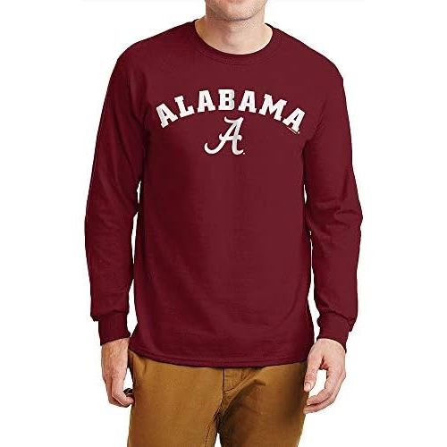  Elite Fan Shop NCAA Mens Team Color Long Sleeve Shirt Arch