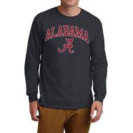 Elite Fan Shop NCAA Mens Long Sleeve Shirt Charcoal Arch