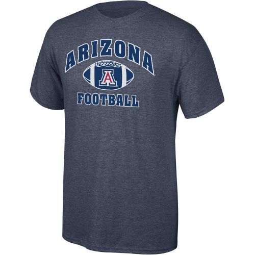  Elite Fan Shop NCAA Football T-Shirt Dark Heather