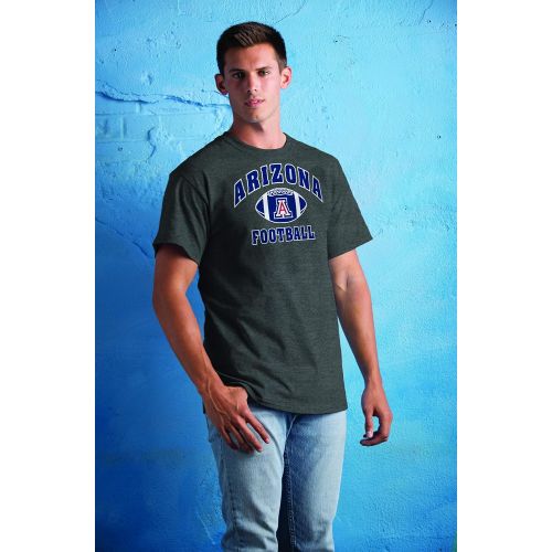  Elite Fan Shop NCAA Football T-Shirt Dark Heather