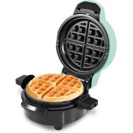 Elite Gourmet EWM380M Nonstick Fluffy Stuffed Waffle Maker, 1.5-Inch Jumbo Thick Waffles, Hash Browns, Keto, Snacks, Sandwich, Eggs, Easy to Clean, Mint