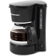 [아마존베스트]Maxi-Matic Elite Gourmet Automatic Brew & Drip Coffee Maker with Pause N Serve Reusable Filter, On/Off Switch, Water Level Indicator, 5 Cup Capacity, Black