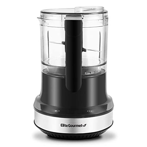  [아마존베스트]Elite Gourmet EMC4423 Maxi-Matic Patented Electric HoverChop Vegetable Prep Motion, Chop, Grind, Emulsify, Puree, Mince, Touch Screen Keypad + Stainless Steel Blades, Food Chopper