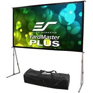 Elite Screens Yard Master Plus, 135-INCH 16:9 Height Setting Adjustable Portable Projector Screen, 4K HD Outdoor Indoor Movie Theater Front Projection, US Based Company 2-YEAR WARR