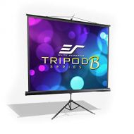 Elite Screens Tripod B, 113-INCH 1:1, Lightweight Pull Up Foldable Stand, Manual, Movie Home Theater Projector Screen, 4K / 8K Ultra HDR 3D Ready, 2-YEAR WARRANTY, T113SB