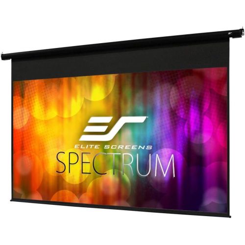  Elite Screens Spectrum, 100-inch Diag 16:9, Electric Motorized 4K8K Ready Drop Down Projector Screen, ELECTRIC100H