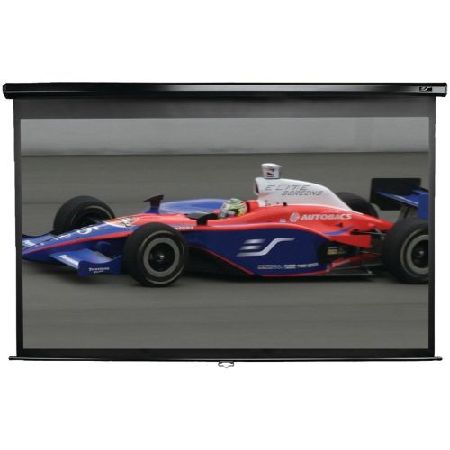  Elite Screens ELITE SCREENS M120XWH2 Manual Series Pull-Down Screen (120; 58.8 x 104.6; 16:9 HDTV Format)