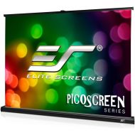 Elite Screens PicoScreen Series, 35-inch 4:3, Light-Weight Portable Table-Top Pull-Up Home Movie Theater Office Projection Screen, MaxWhite 1.1 Gain (Ultra HD8K), PC35W