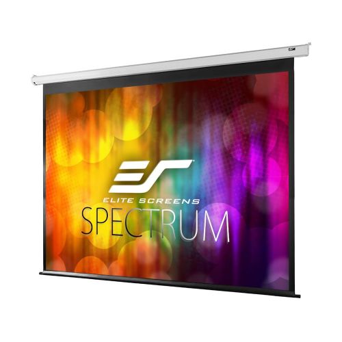  Elite Screens Spectrum, 180-inch Diag 4:3, Electric Motorized 4K8K Ready Drop Down Projector Screen, ELECTRIC180V