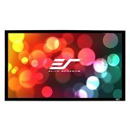 Elite Screens Sable Frame Series, 92-inch Diagonal 16:9, Fixed Frame Projection Screen, Model: ER92WH1