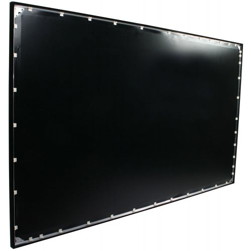  Elite Screens Sable Frame Series, 92-inch Diagonal 16:9, Fixed Frame Projection Screen, Model: ER92WH1