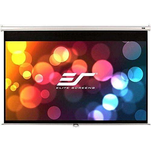  Elite Screens Manual Series M84XWH-E30 84 16:9 Projection Screen (White)