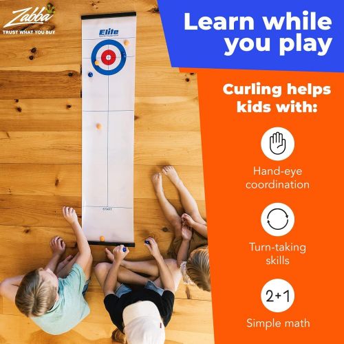  Elite Sportz Equipment Family Games for Kids and Adults - Fun Kids Games Ages 4 and Up - Way More Fun Than it Looks, is Quick and Easy to Set-Up and So Compact for Storage