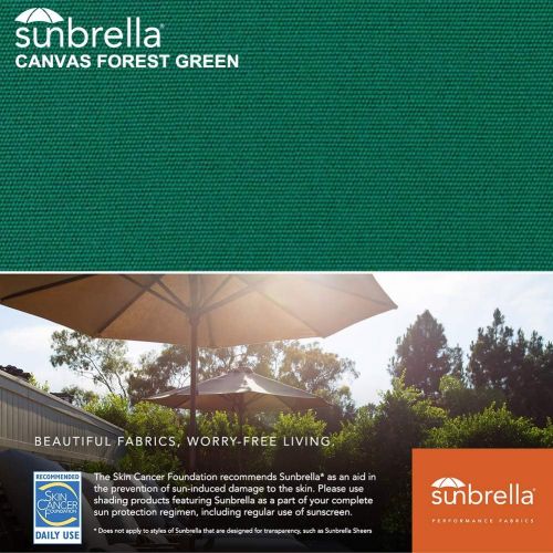  [아마존핫딜][아마존 핫딜] EliteShade Sunbrella 9Ft Market Umbrella Patio Outdoor Table Umbrella with Ventilation and 5 Years Non-Fading Guarantee, Forest Green