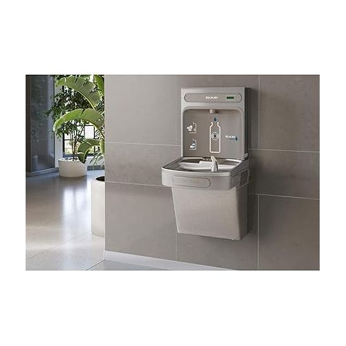  Elkay EZS8WSLK EZH2O Bottle Filling Station with Single ADA Cooler, Non-Filtered 8 GPH, 46.30 x 18.30 x 19.00 inches, Light Gray Granite