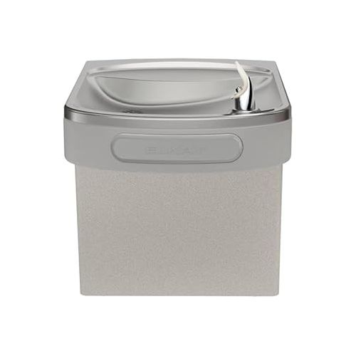  Elkay EZS8L Cooler, Push Bar-Activated, Light Gray Granite