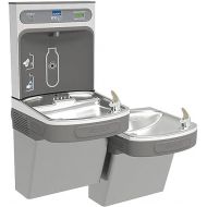 Elkay LZSTL8WSLK Bottle Filling Station, 1.5, Light Gray Granite