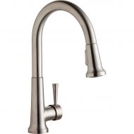 Elkay LK6000LS Everyday Lustrous Steel Single Lever Pull-down Spray Kitchen Faucet