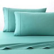 Ellison Fiesta Solid Color Sheet Set, Turquiose Blue, Queen