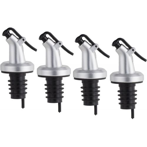  Ellora Farms | Venus Olive Oil Sprayer, Liquor Dispenser Wine Pourers Flip Top Beer Bottle Cap Stopper, bpa-free, Fits bottle 16 oz bottles or mouths 14 mm-18 mm, Pack of 4