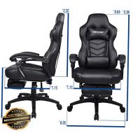 Ellyly Gaming Racing Chair Computer Office Recliner High Back Seat Leather Adjustable | Model OFCHAIR-1920375